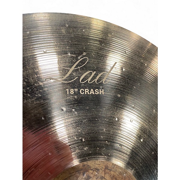 Used Centent 18in Lad Crash Cymbal