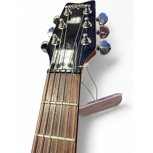 Used Washburn SB-5 Black Solid Body Electric Guitar