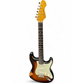 Used Vintage ICON SERIES V6 3 Color Sunburst Solid Body Electric Guitar