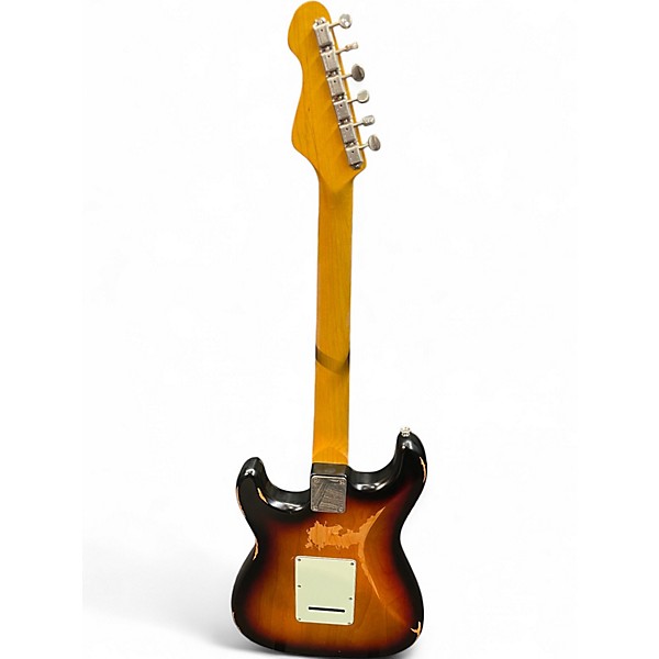 Used Vintage ICON SERIES V6 3 Color Sunburst Solid Body Electric Guitar