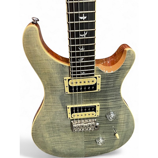 Used PRS SE CUSTOM TRAMPAS GREEN Solid Body Electric Guitar