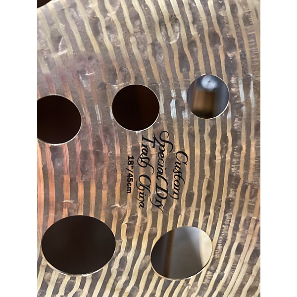 Used Zildjian 18in K CUSTOM SPECIAL DRY  Cymbal