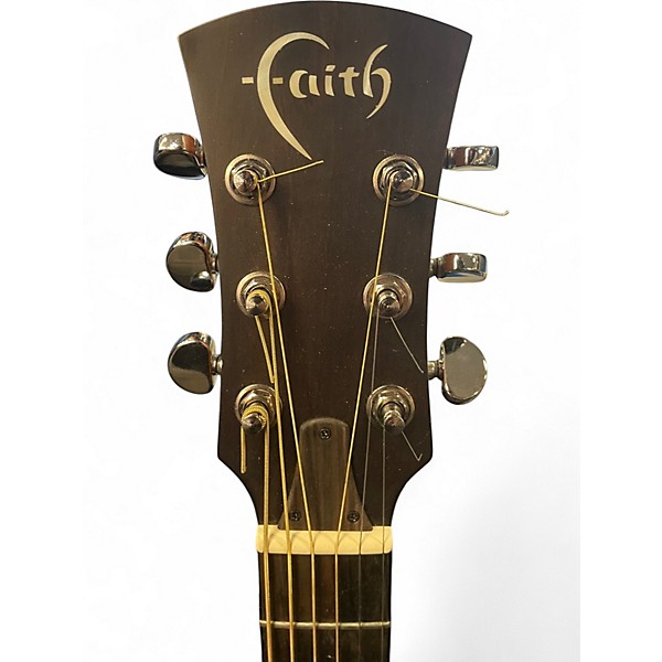 Used Faith mini saturn electro Natural Acoustic Electric Guitar