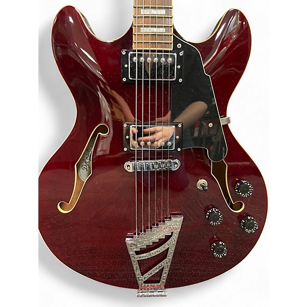 Used D'Angelico Premier Series DC MARONE GRANE Hollow Body Electric Guitar