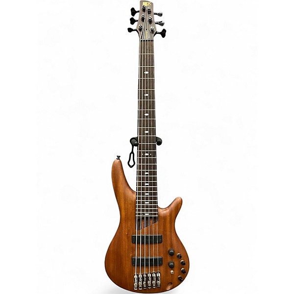 Used Ibanez Prestige SR4006 Stained Oil Electric Bass Guitar