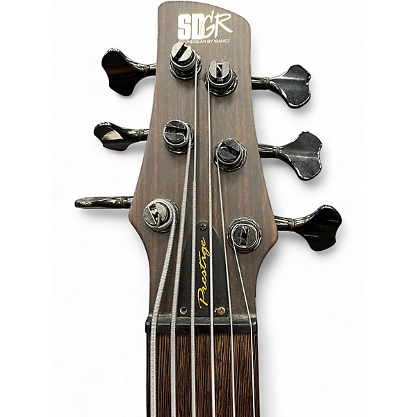 Used Ibanez Prestige SR4006 Stained Oil Electric Bass Guitar