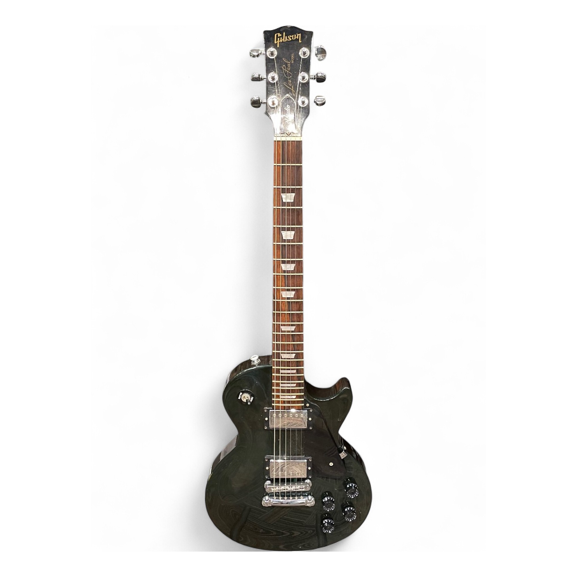 Used Gibson Les Paul Studio Green Solid Body Electric Guitar