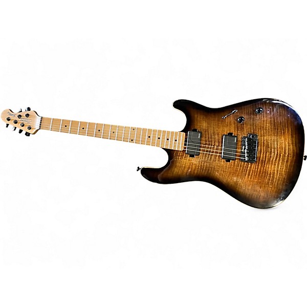 Used Sterling by Music Man SABRE COBRA BURST Solid Body Electric Guitar