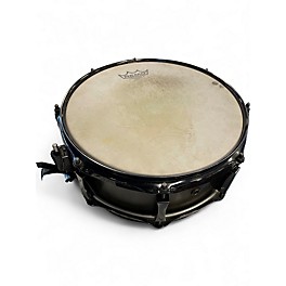 Used Pork Pie 12X5 Little Squealer Snare EBONY SATIN Drum