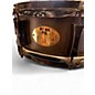 Used Pork Pie 12X5 Little Squealer Snare EBONY SATIN Drum