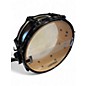Used Pork Pie 12X5 Little Squealer Snare EBONY SATIN Drum