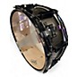 Used Pork Pie 12X5 Little Squealer Snare EBONY SATIN Drum
