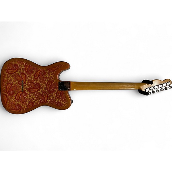 Vintage 1968 Fender Paisley Telecaster Pink Solid Body Electric Guitar