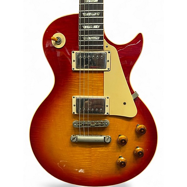 Vintage 1980 Gibson Les Paul Standard Heritage 80 Sunburst Solid Body Electric Guitar