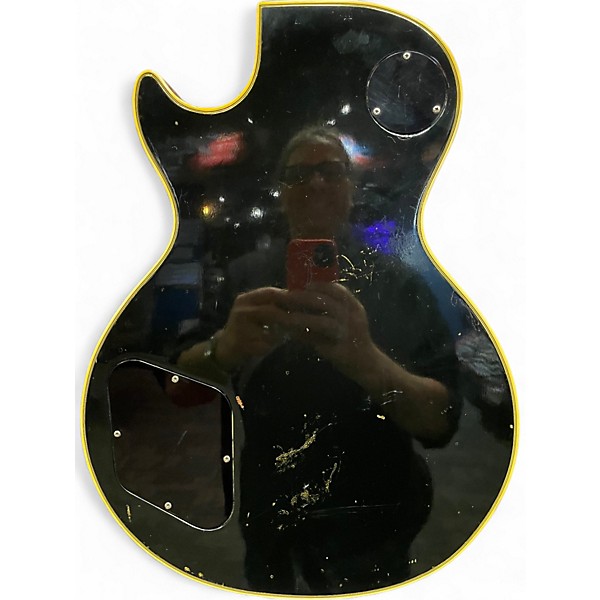 Vintage 1971 Gibson Les Paul Custom Black Solid Body Electric Guitar