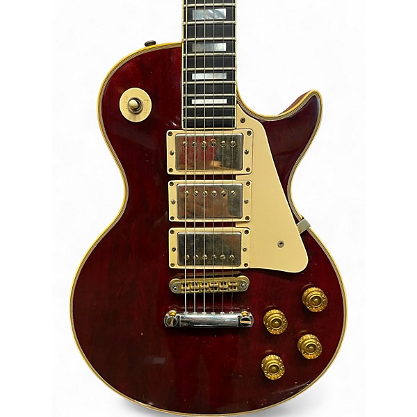 Vintage 1978 Gibson Les Paul Custom 3PU Wine Red Solid Body Electric Guitar