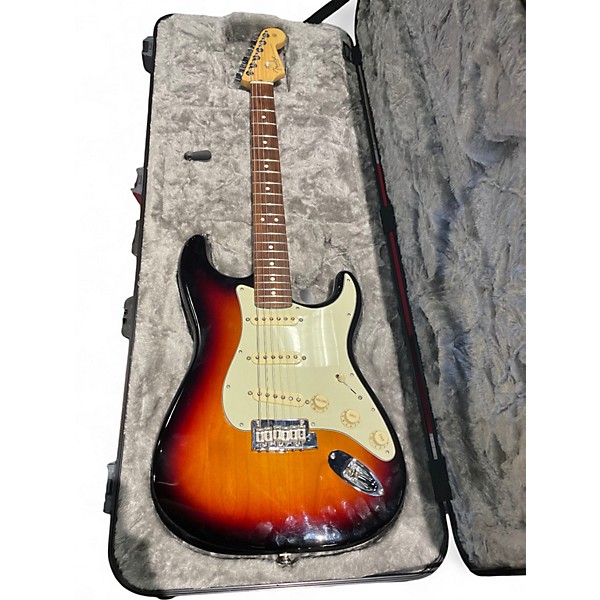 Used Fender American Professional II Stratocaster 3 Color Sunburst Solid Body Electric Guitar