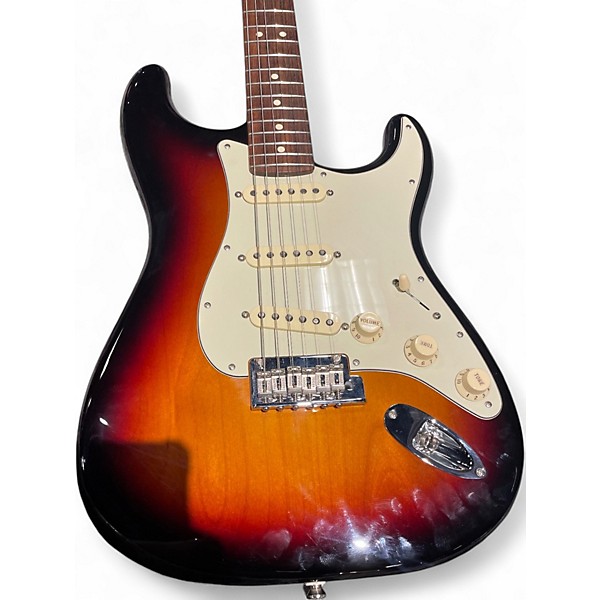 Used Fender American Professional II Stratocaster 3 Color Sunburst Solid Body Electric Guitar