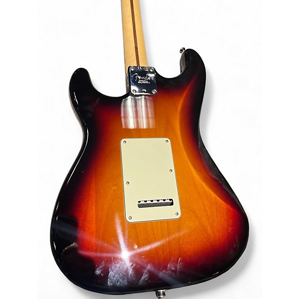 Used Fender American Professional II Stratocaster 3 Color Sunburst Solid Body Electric Guitar
