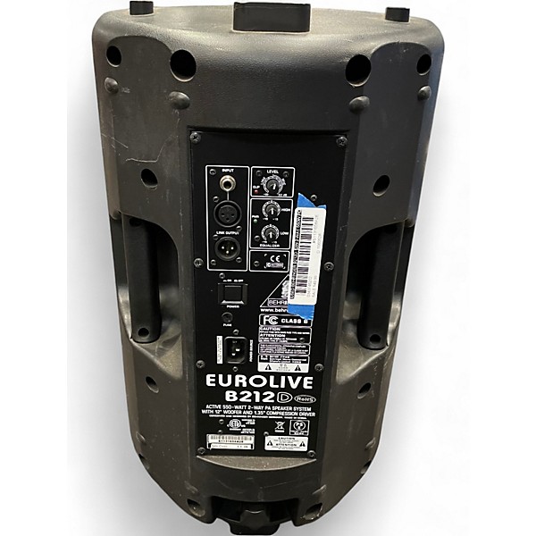 Used Behringer B212D 12in 2-Way 550W Powered Speaker