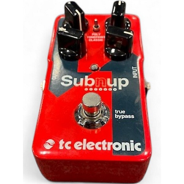Used TC Electronic Sub N Up Octaver Effect Pedal