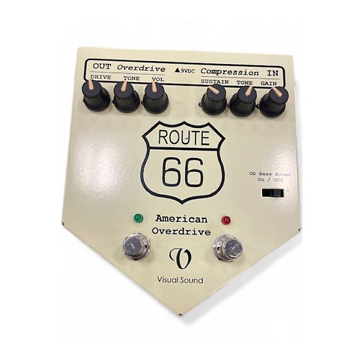 Used Visual Sound V2RT66 V2 Route 66 Overdrive Compressor