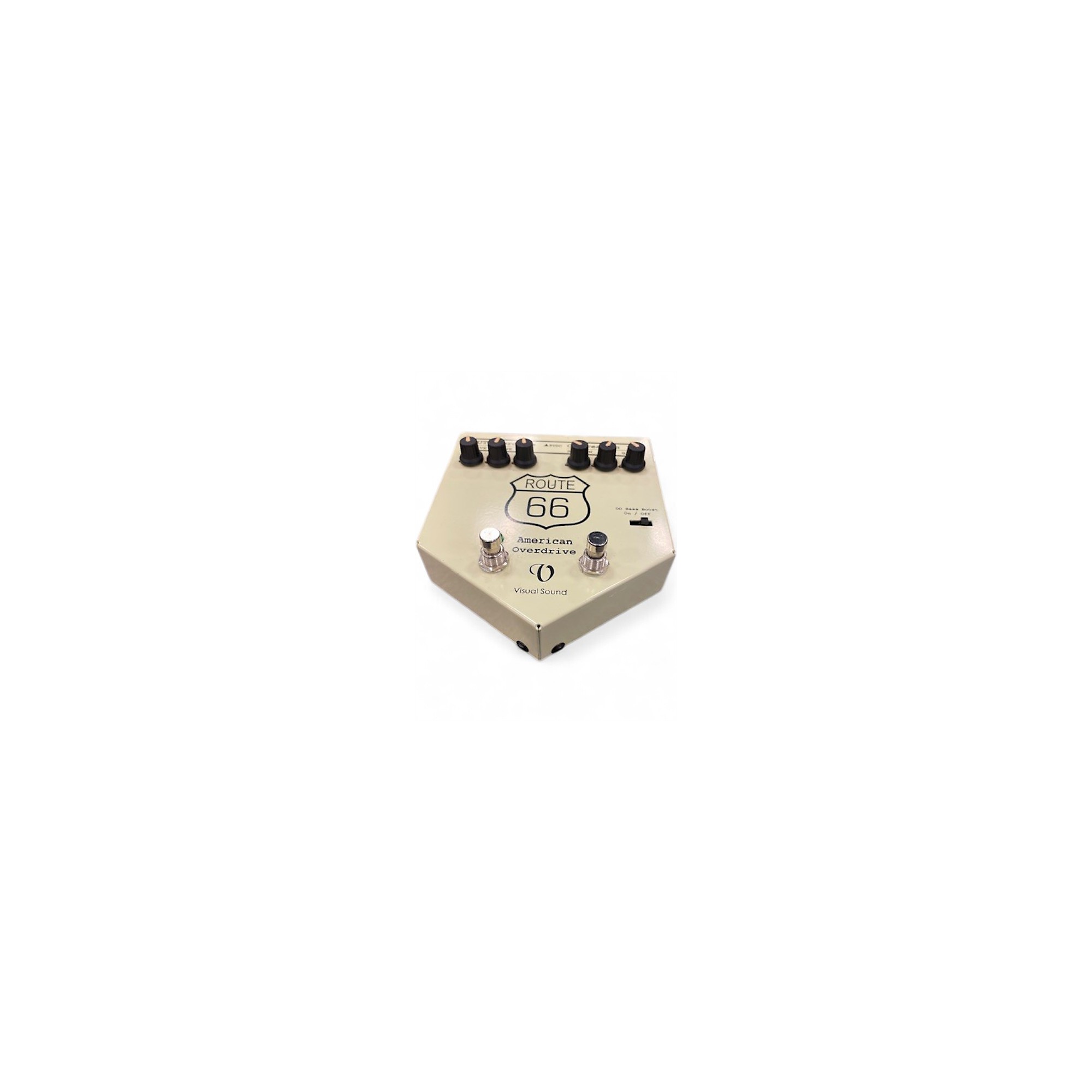 Used Visual Sound V2RT66 V2 Route 66 Overdrive Compressor