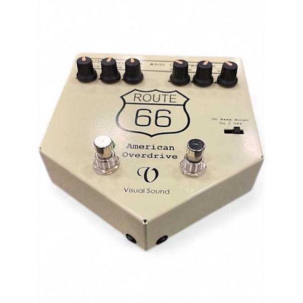 Used Visual Sound V2RT66 V2 Route 66 Overdrive Compressor Effect Processor