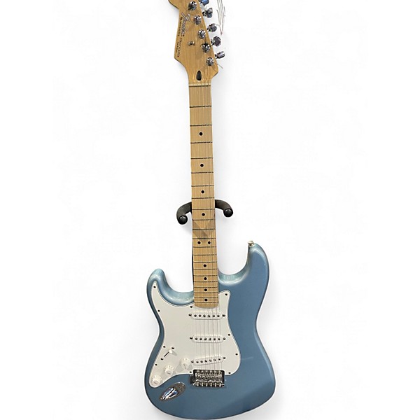 Used Fender Standard Stratocaster Blue Solid Body Electric Guitar