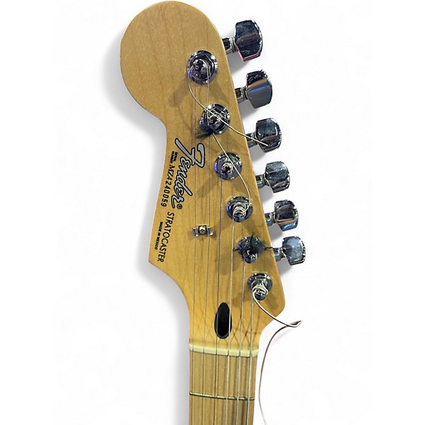 Used Fender Standard Stratocaster Blue Solid Body Electric Guitar