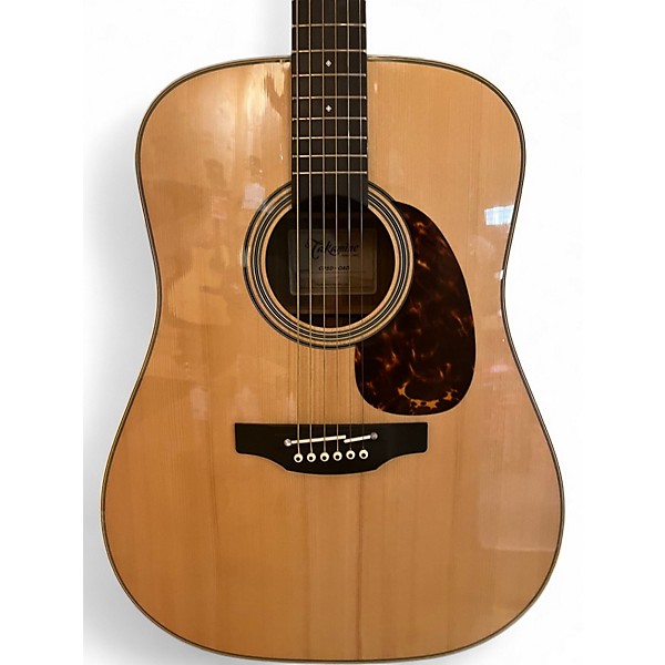 Used Takamine CP5D-OAD Natural Acoustic Electric Guitar