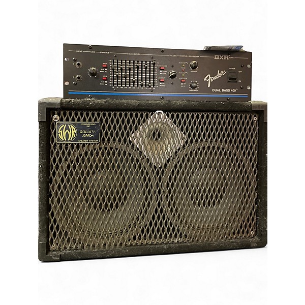 Used Fender BXR DUAL BASS 400 Bass Stack