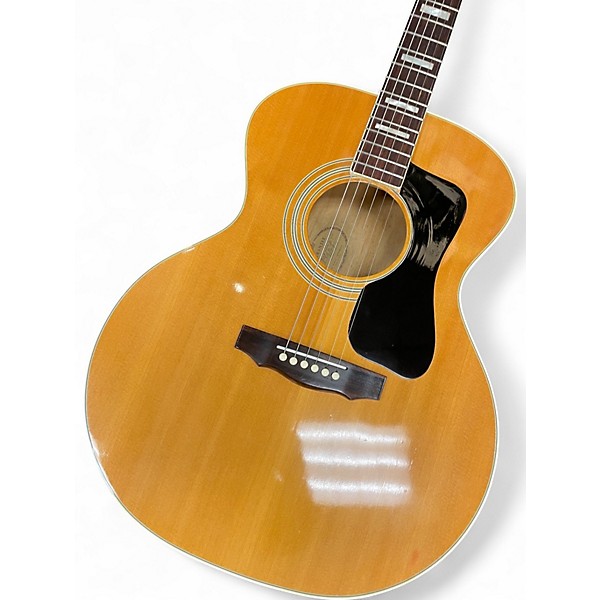 Vintage 1974 Guild F40 Natural Acoustic Guitar