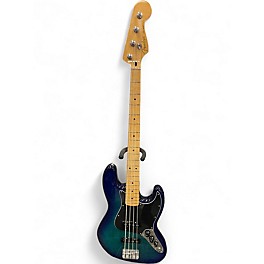 Used Fender Player Plus Jazz Bass Plus Top Blue Electric Bass Guitar
