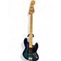 Used Fender Player Plus Jazz Bass Plus Top Blue Electric Bass Guitar thumbnail