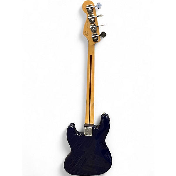 Used Fender Player Plus Jazz Bass Plus Top Blue Electric Bass Guitar