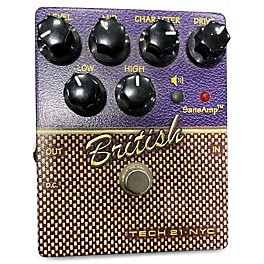 Used Tech 21 BRITISH SANSAMP Effect Pedal