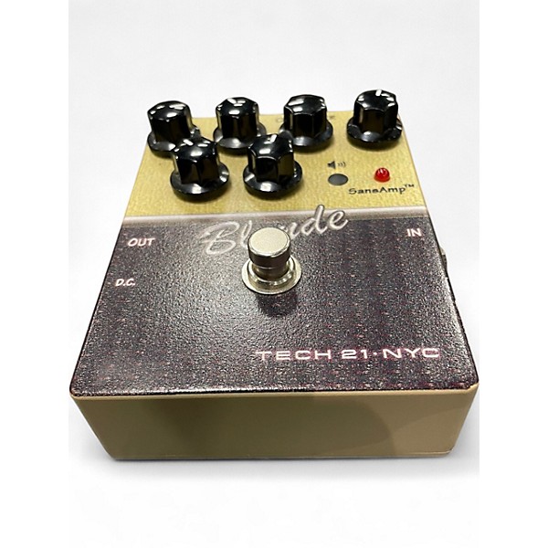 ギター Tech21 sansamp Blonde USED Used Tech 21 BLONDE SANSAMP Effect Pedal | Guitar Center