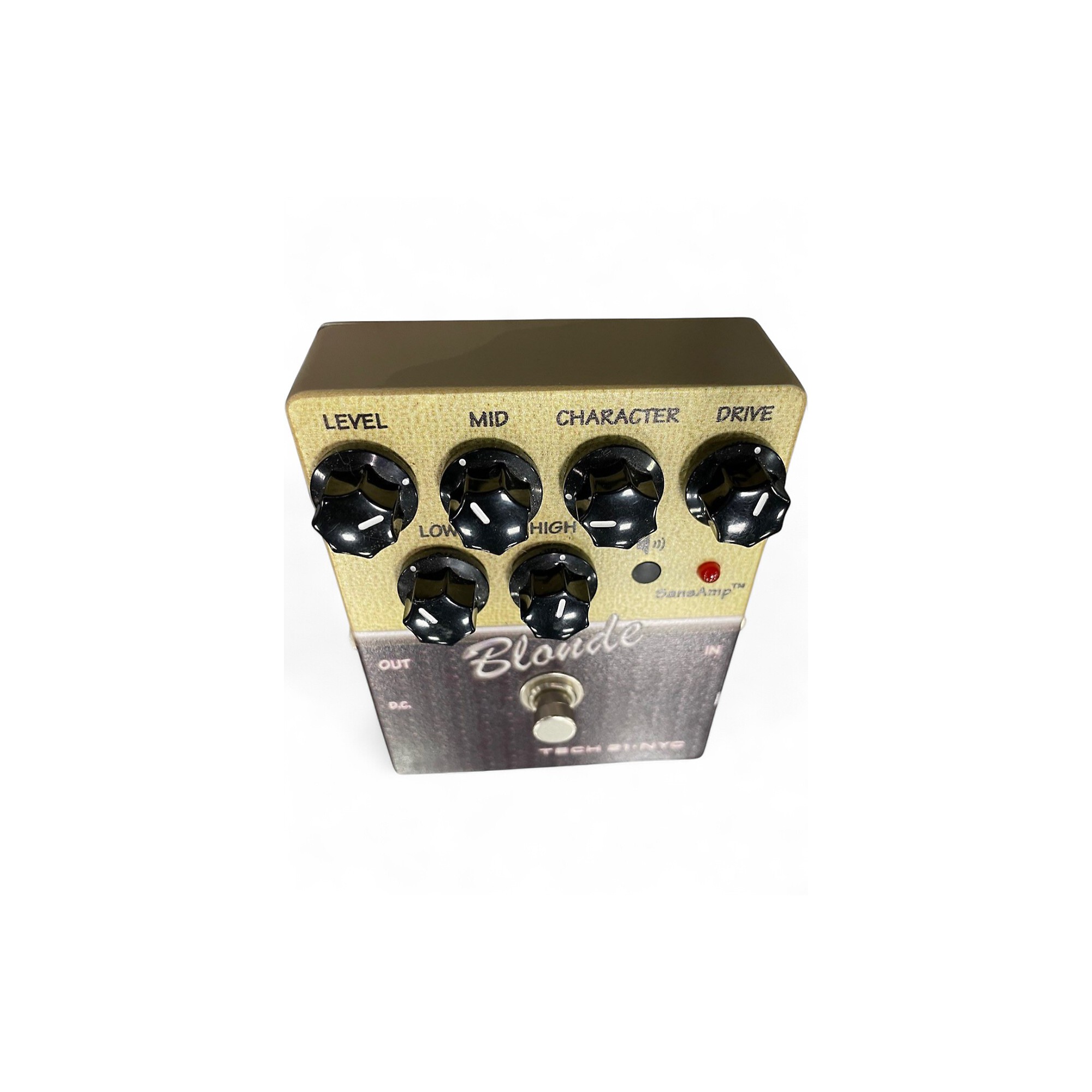 ギター Tech21 sansamp Blonde USED Used Tech 21 BLONDE SANSAMP Effect Pedal | Guitar Center
