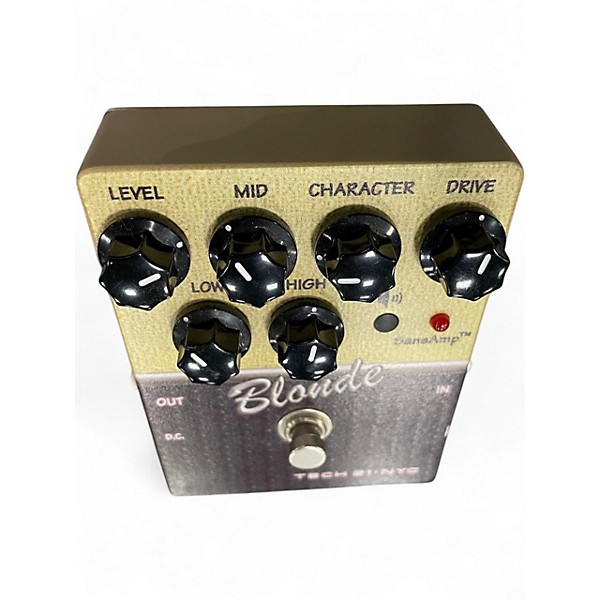 ギター Tech21 sansamp Blonde USED Used Tech 21 BLONDE SANSAMP Effect Pedal | Guitar Center