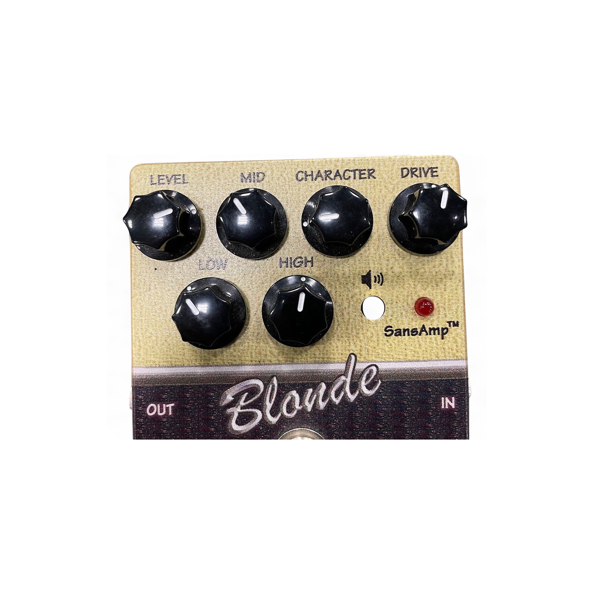 ギター Tech21 sansamp Blonde USED Used Tech 21 BLONDE SANSAMP Effect Pedal | Guitar Center