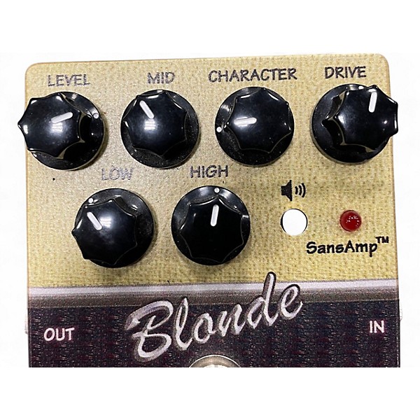 ギター Tech21 sansamp Blonde USED Used Tech 21 BLONDE SANSAMP Effect Pedal | Guitar Center