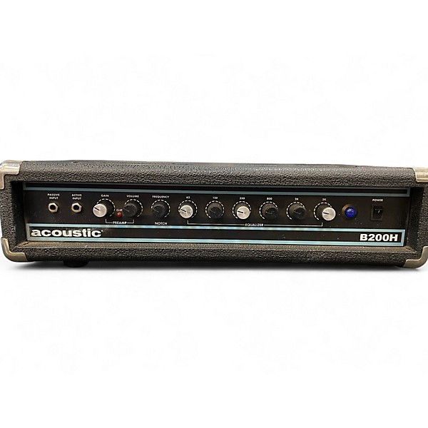 Used Acoustic B200H 200W Bass Amp Head