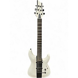 Used Schecter Guitar Research Schecter Guitar Research C-1 Rob Scallon Electric Guitar Con Black and White Solid Body Elec...