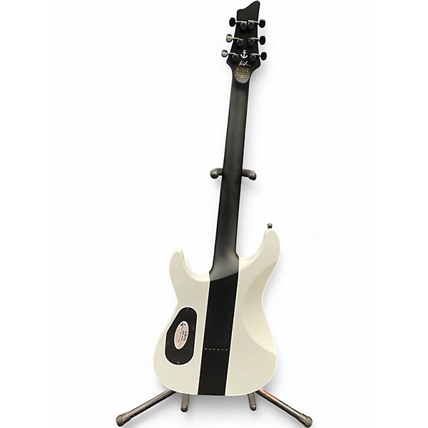 Used Schecter Guitar Research Schecter Guitar Research C-1 Rob Scallon Electric Guitar Con Black and White Solid Body Elec...