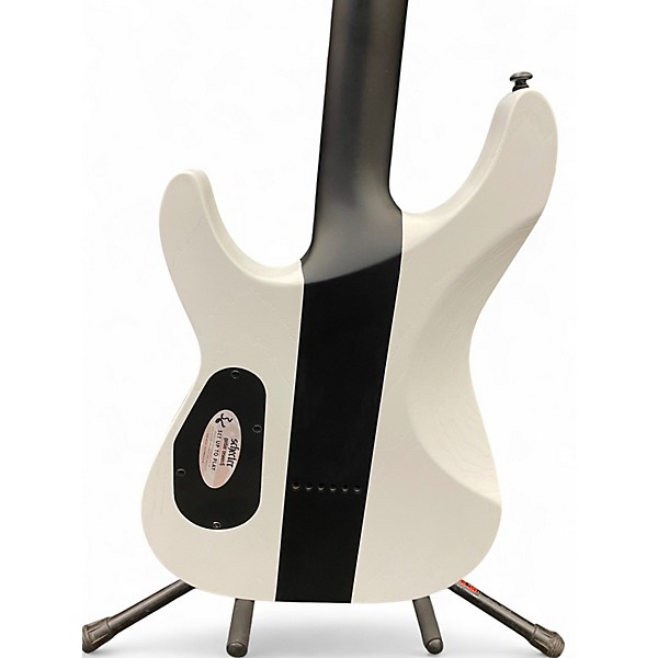 Used Schecter Guitar Research Schecter Guitar Research C-1 Rob Scallon Electric Guitar Con Black and White Solid Body Elec...