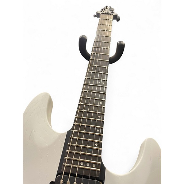 Used Schecter Guitar Research Schecter Guitar Research C-1 Rob Scallon Electric Guitar Con Black and White Solid Body Elec...