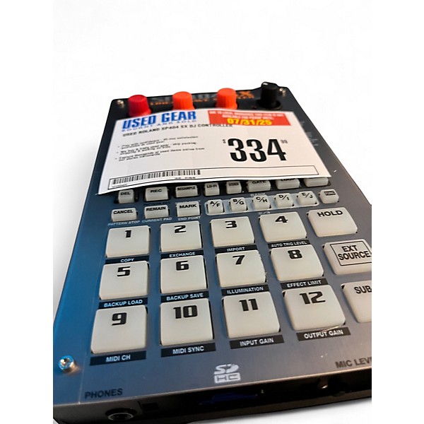 Used Roland SP404 SX DJ Controller