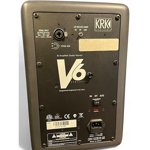 Used KRK V6 Pair Powered Monitor