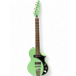 Used Senn By Eastman Continental Surf Green Solid Body Electric Guitar